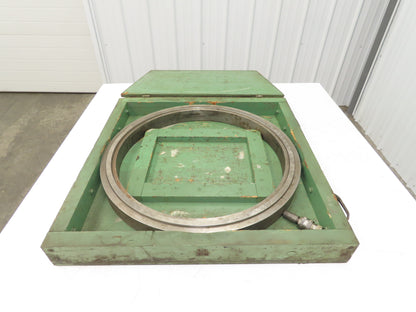 Single Acting Hollow Piston Cylinder Hydraulic Lifting Ram 24" OD Ring