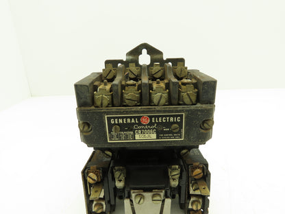 General Electric 101JL AC Motor Starter 7.5Hp 600VAC 3Ph 110V Coil Lot of 3