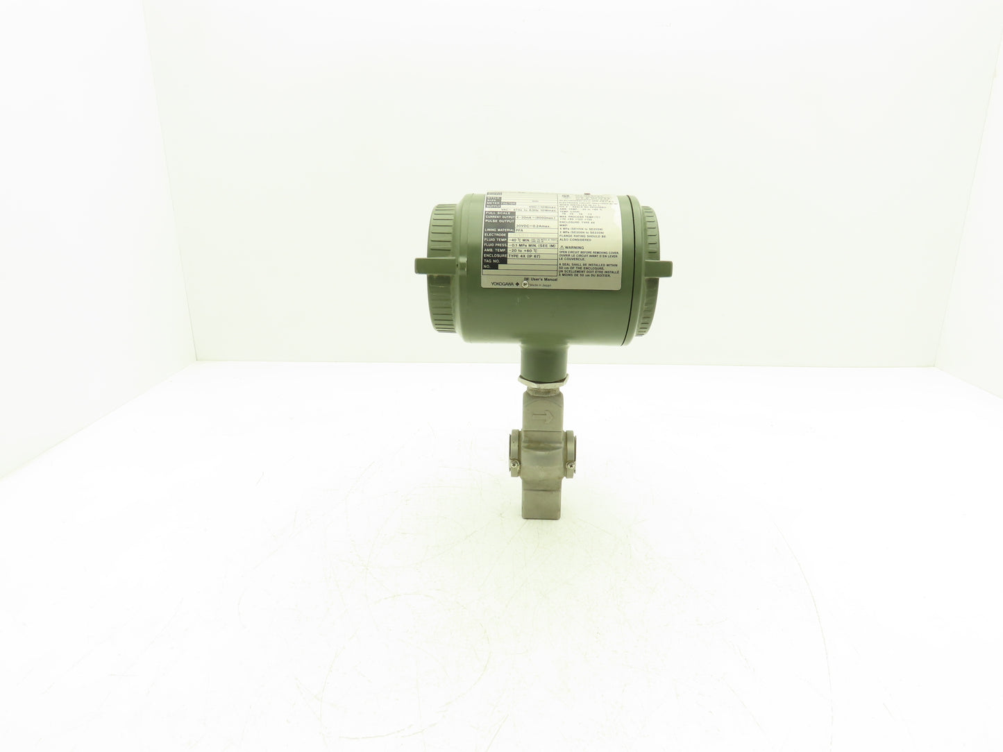 Yokogawa SE115NJ-DAB1S-LS2-A1H2 Yewflo Magnetic Flowmeter 115VAC 1/2" Haz Loc