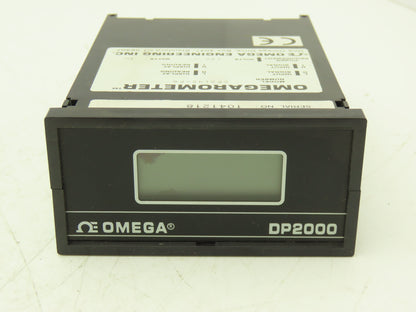 Omega DP2140-P8 Digital Panel Meter Display 120V DP2000 Omegarometer
