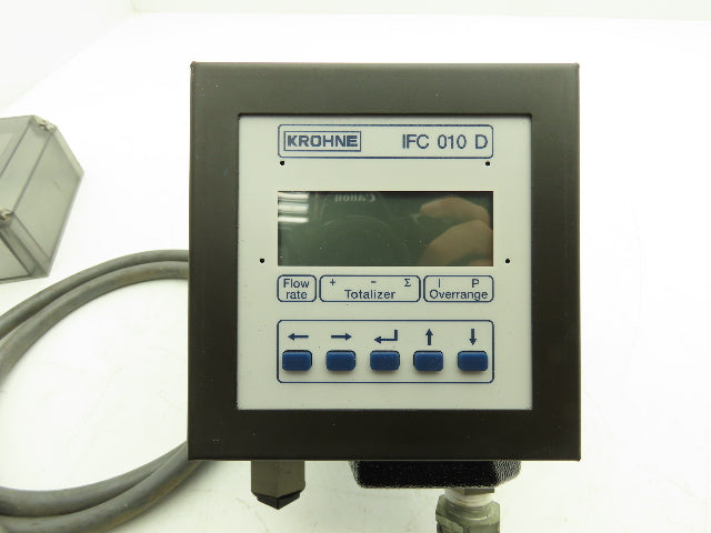 Krohne IFC 010 D Altometer Flow Meter 1/2"NPT 120VAC 0-3785 mLit/Min IFM1010/D/6