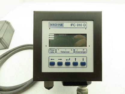 Krohne IFC 010 D Altometer Flow Meter 1/2"NPT 120VAC 0-3785 mLit/Min IFM1010/D/6