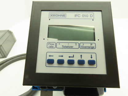 Krohne IFC 010 D Altometer Flow Meter 1/2"NPT 120VAC 0-3785 mLit/Min IFM1010/D/6