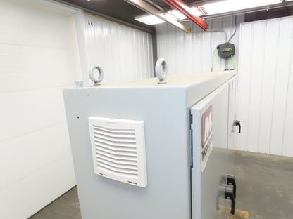 Hoffman A72XM3EW18FTCLP Free Standing Electrical Enclosure 3 Door 72x119x18"