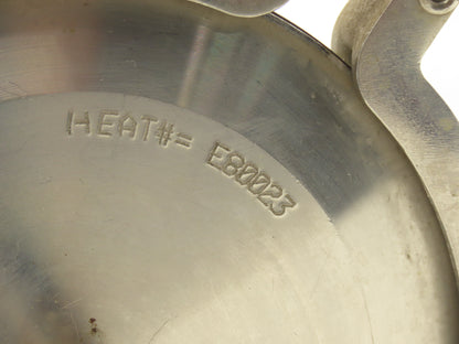 316L Stainless Sanitary Basket Strainer 1" Tri-Clamp Bottom Outlet 4.5"x 12"L