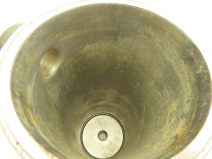 316L Stainless Sanitary Basket Strainer 1" Tri-Clamp Bottom Outlet 4.5"x 12"L