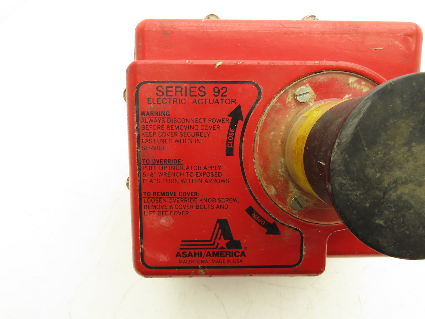 Asahi America A92XWJ Series 92 Electric Valve Actuator 120V 700 In-Lb