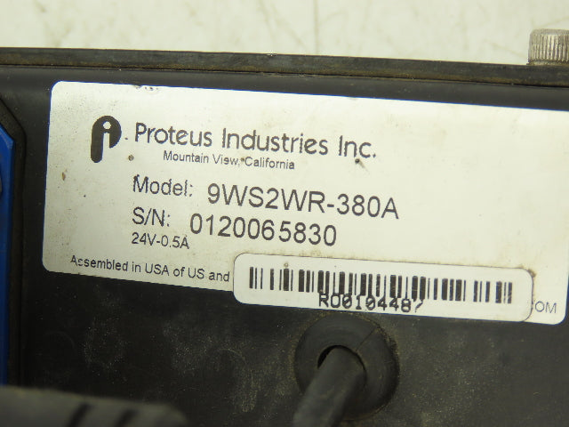 Proteus 9WS2WR-380A WeldSaver Coolant Flow Controller 1/2"NPT 24VDC