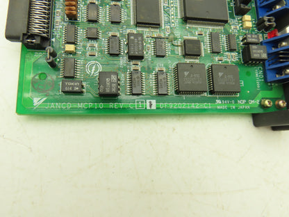 Yaskawa Electric JANCD-MCP10 MCP10 PCB Control Printed Circuit Board Slot Rack