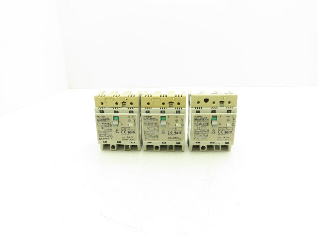 Mitsubishi Electric NV50-FHU Circuit Breaker 30A 3-Pole 60Hz 100-200VAC Lot of 3
