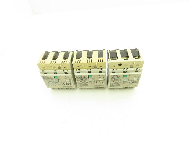 Mitsubishi Electric NV50-FHU Circuit Breaker 30A 3-Pole 60Hz 100-200VAC Lot of 3