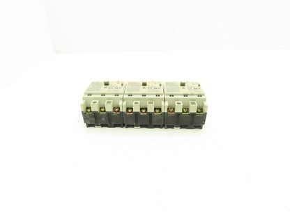 Mitsubishi Electric NV50-FHU Circuit Breaker 30A 3-Pole 60Hz 100-200VAC Lot of 3