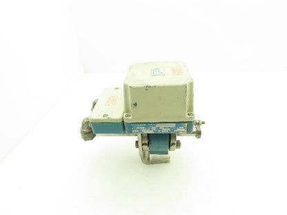 Fischer Porter 10D14 76AH02PM29KD11CC Magnetic Flow Meter Flow Tube 740PSI 120V