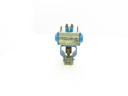 Jamesbury VPVL050-SR6-B Pneumatic Actuator 1/4 Turn 80psi 6ft-lb 1/2" Ball Valve