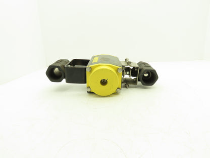 Conbraco Compac Torque Pneumatic Actuator 1-1/2" NPT Black Double Ball Valve