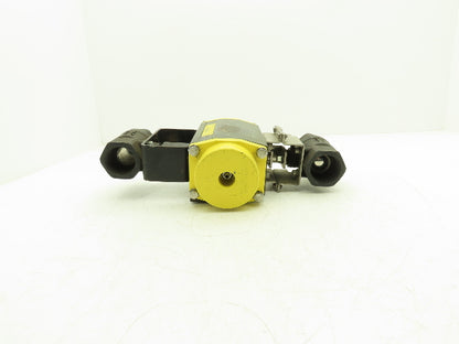Conbraco Compac Torque Pneumatic Actuator 1-1/2" NPT Black Double Ball Valve