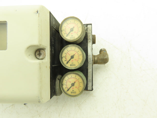 ABB V18345-2022420001 Pneumatic Valve Digital Positioner Double Acting 1/4" NPT