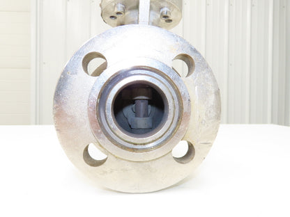 Warren Controls 1.5" CW-12MW  Ball Valve Flanged w/Pneumatic Actuator