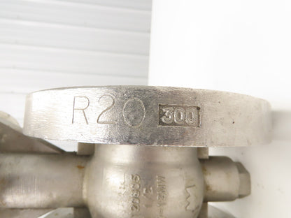 Warren Controls 1.5" CW-12MW  Ball Valve Flanged w/Pneumatic Actuator