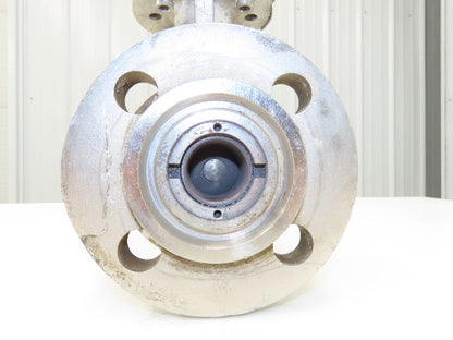 Warren Controls 1.5" CW-12MW  Ball Valve Flanged w/Pneumatic Actuator