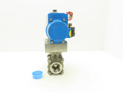 Marwin UT-2.5-SR-05 Pneumatic Actuator 1.5"NPT Stainless Ball Valve 8733FTRS-15A