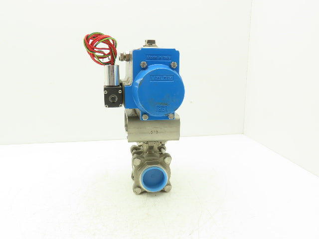 Marwin UT-2.5-SR-05 Pneumatic Actuator 1.5"NPT Stainless Ball Valve 8733FTRS-15A