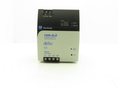 Allen Bradley 1606-XLE Semi Regulated Power Supply 480VAC 3PH Input 24VDC Out