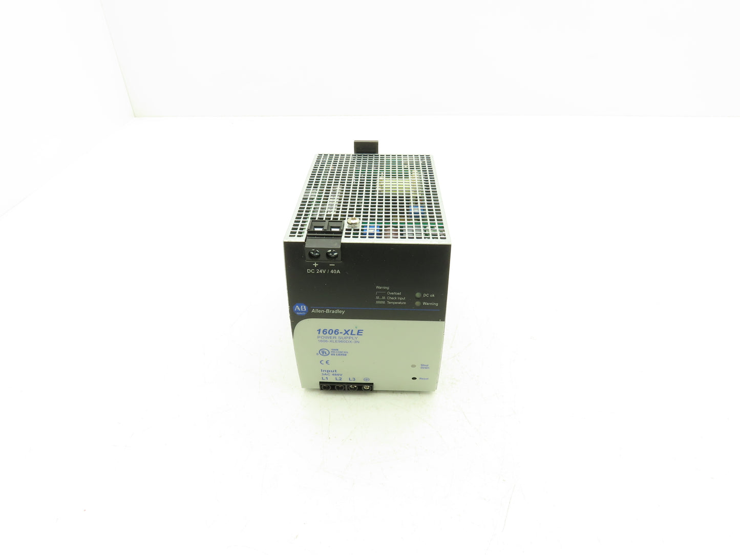 Allen Bradley 1606-XLE Semi Regulated Power Supply 480VAC 3PH Input 24VDC Out