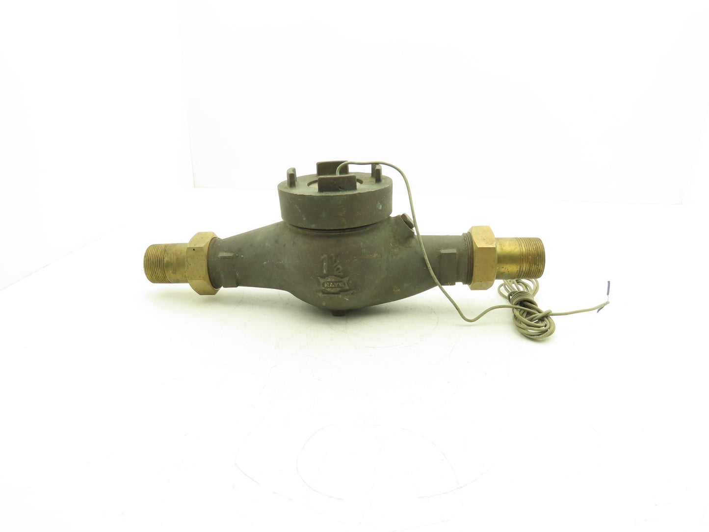 Hays Fluid Controls 00-354-4297  1.5" Fluid Displacement Flow Meter Bronze Valve