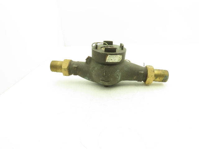 Hays Fluid Controls 00-354-4297  1.5" Fluid Displacement Flow Meter Bronze Valve