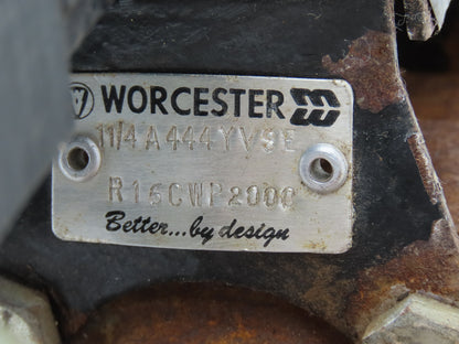 Worcester Controls B34S Pneumatic Valve Actuator Spring Return 1-1/4" Ball Valve