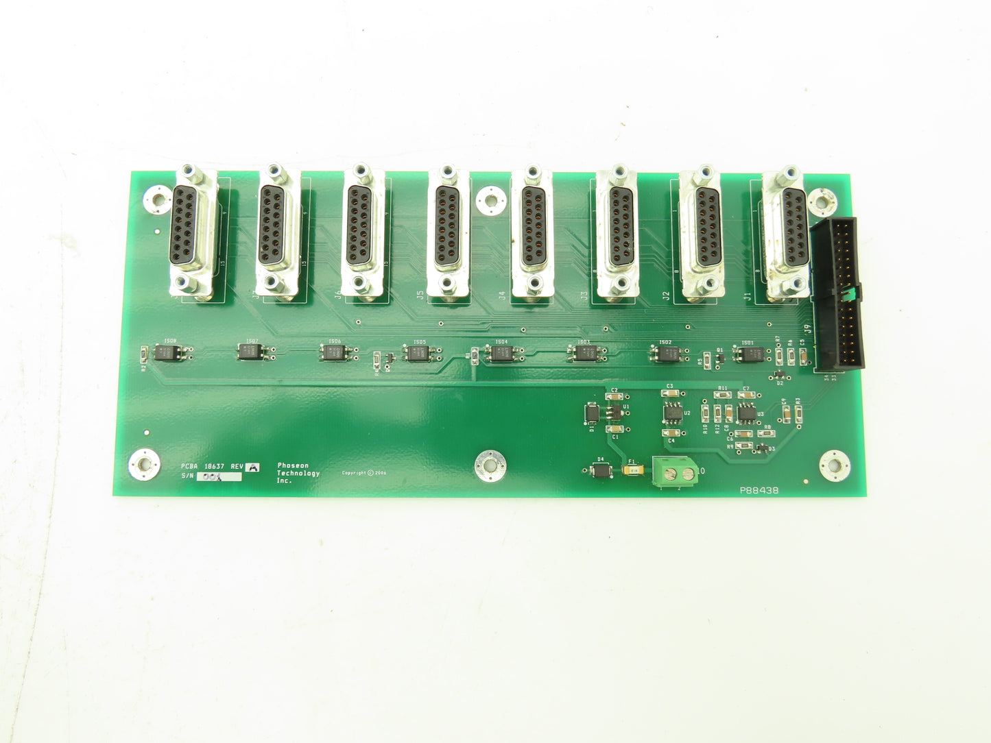 Phoseon Technology PCBA 18637 Control Printed Circuit Board Rev A