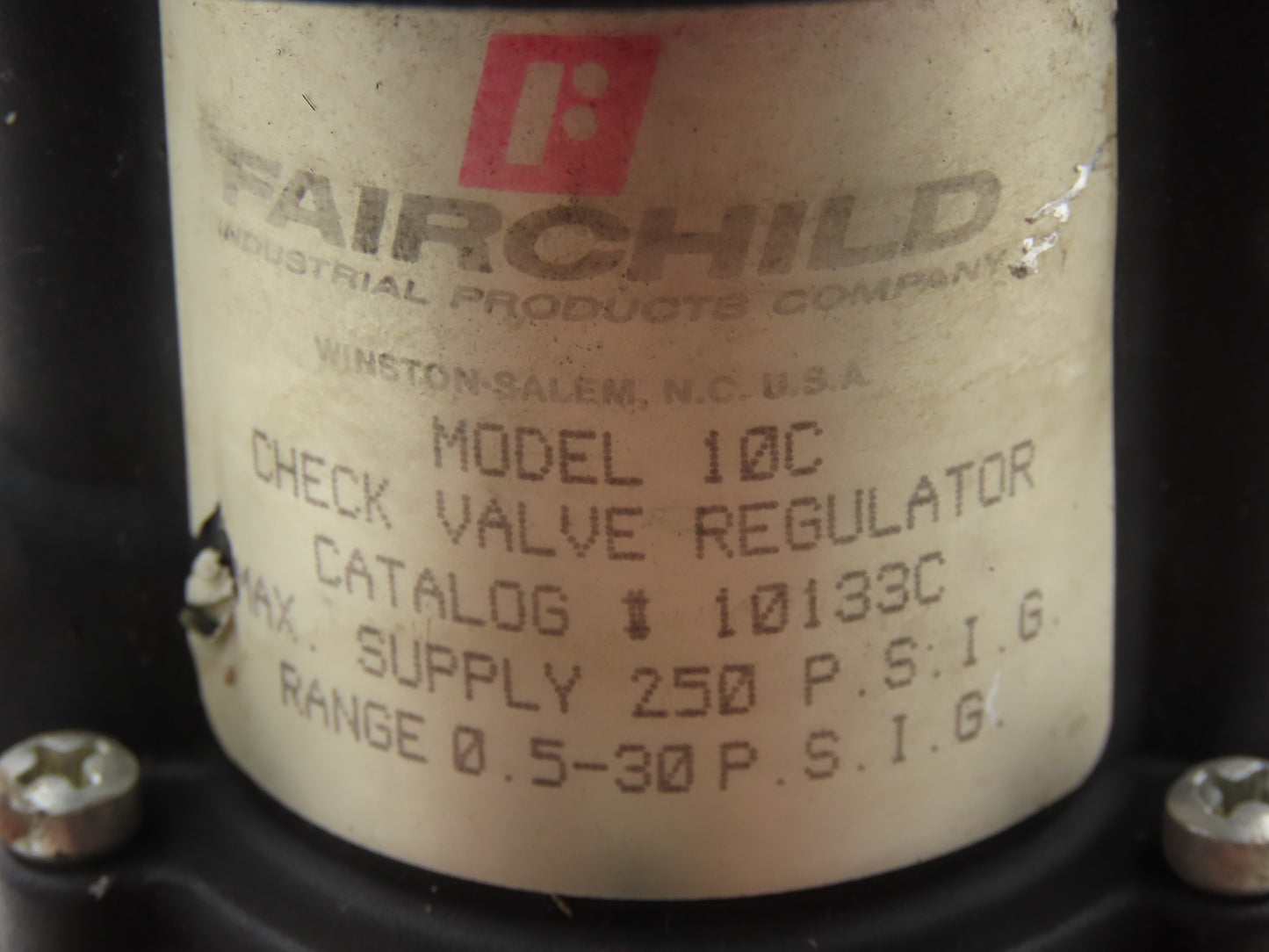 Fairchild 1210B-10133C Motorized Pneumatic Air Regulator 3/8"npt