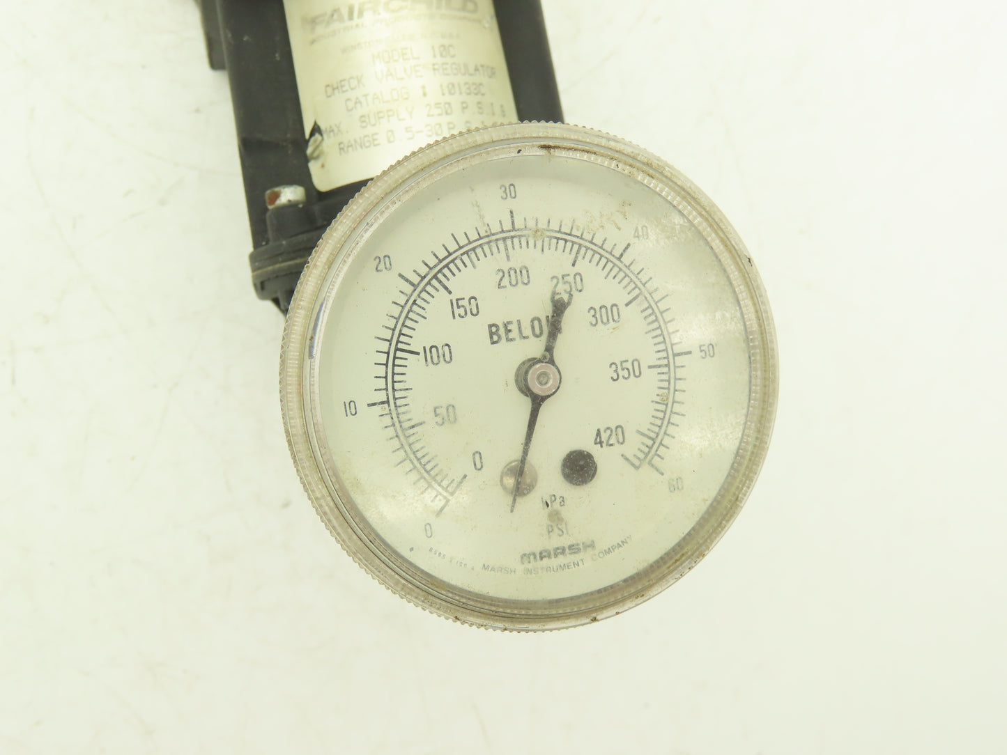 Fairchild 1210B-10133C Motorized Pneumatic Air Regulator 3/8"npt