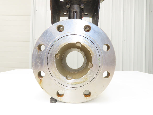 FlowTek 4-150 4" Stainless Ball Valve & Pneumatic Actuator Assembly DAB092