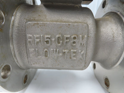 FlowTek 4-150 4" Stainless Ball Valve & Pneumatic Actuator Assembly DAB092