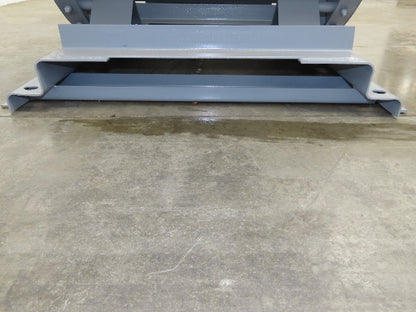 Wright 75555-GRY 3/4 YD Self Dumping Hopper 4000lbs Trash Recycling 10 Gauge Bin