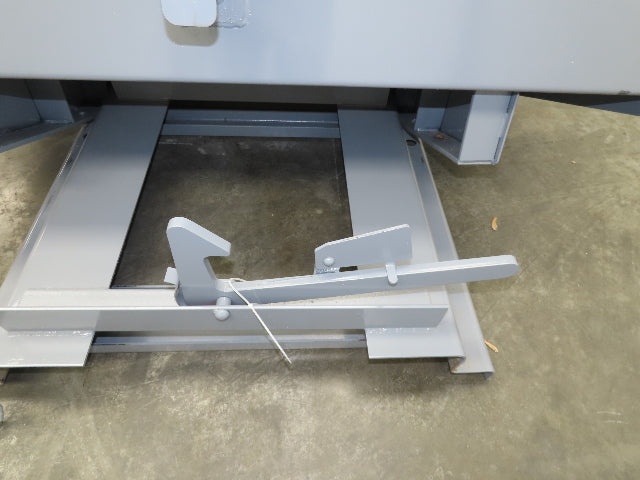 Wright 15055-GRY 1-1/2 YD Self Dumping Hopper 4000lbs Trash Recycle 10 Gauge Bin