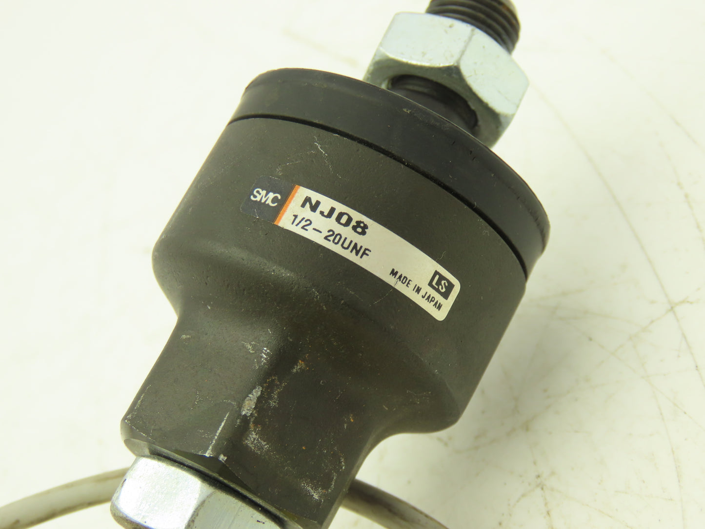 SMC NCDGNN50-0200B-XC8 Pneumatic Air Cylinder 200mm Stroke Adj Rod Stop 145psi