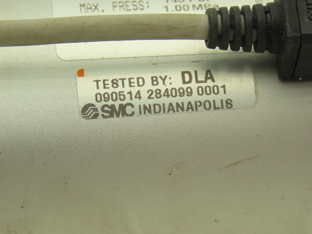 SMC NCDGNN50-0200B-XC8 Pneumatic Air Cylinder 200mm Stroke Adj Rod Stop 145psi