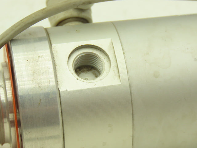 SMC NCDGNN50-0200B-XC8 Pneumatic Air Cylinder 200mm Stroke Adj Rod Stop 145psi