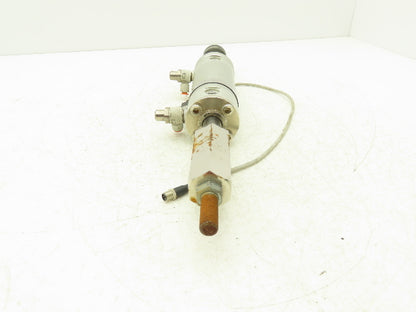 SMC NCDGNN50-0200B-XC8 Pneumatic Air Cylinder 200mm Stroke Adj Rod Stop 145psi
