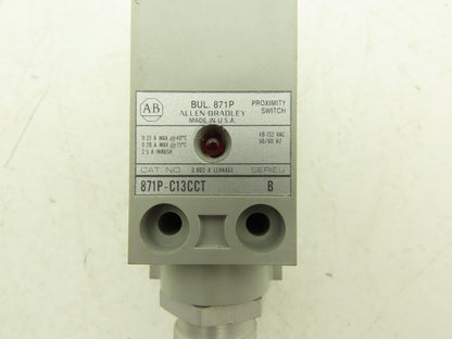 Allen Bradley 871P-C13CCT Proximity Sensor Switch BUL. 871P Ser B