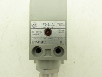 Allen Bradley 871P-C13CCT Proximity Sensor Switch BUL. 871P Ser B