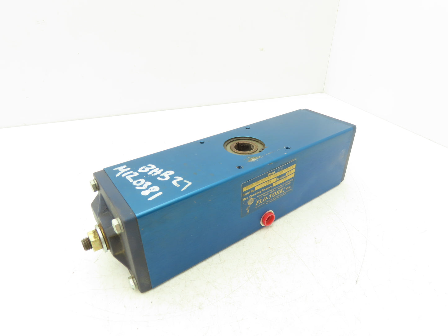 Flo-Tork P1000-184-AB-ES-MS1-RKH-N-CW Pneumatic Valve Actuator 184° 125psi