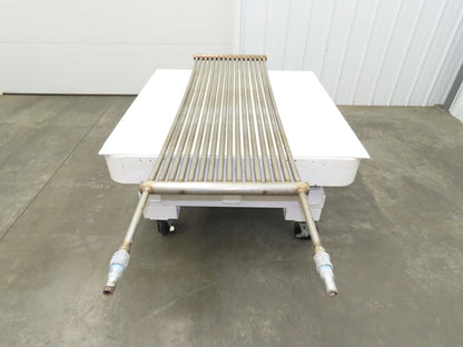 Custom Stainless Heat Exchanger Radiator 72 x 24" Area 1" Pipe 316L Tubing