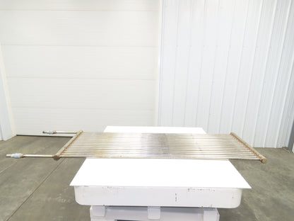 Custom Stainless Heat Exchanger Radiator 72 x 24" Area 1" Pipe 316L Tubing