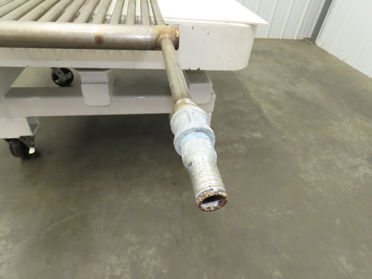 Custom Stainless Heat Exchanger Radiator 72 x 24" Area 1" Pipe 316L Tubing