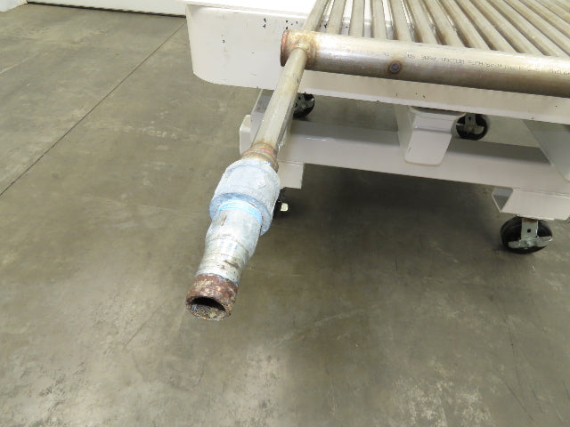 Custom Stainless Heat Exchanger Radiator 72 x 24" Area 1" Pipe 316L Tubing