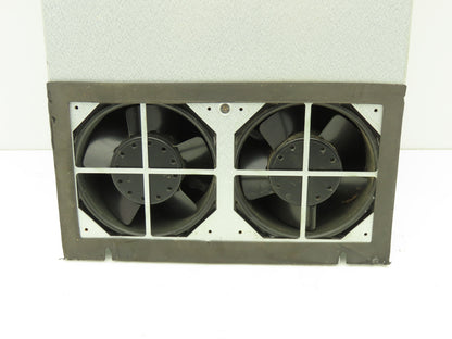 OHM Electric OC-28-A100 Boxfan Heat Exchanger Air Cooled Enclosure Fan 120V